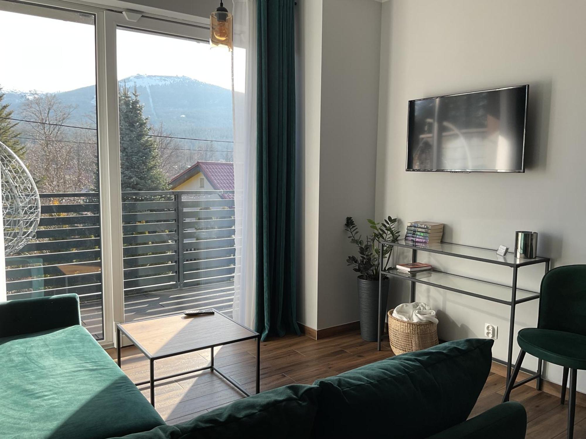 Z Widokiem Apartamenty - Apartamenty Z Widokiem Na Gory I Zewnetrzna Balia Szklarska Poreba Exterior photo